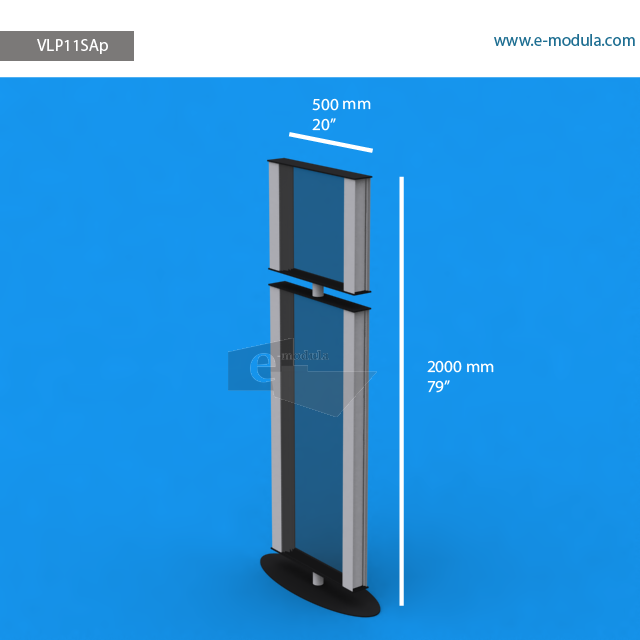 VLP11SAp - 200 cm de alto x  50 cm de ancho