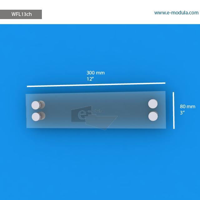 WFL13ch - 30 cm de ancho x 8 cm de alto