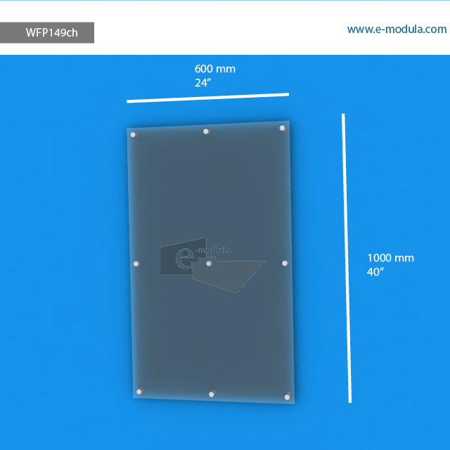 WFP149ch - 60 cm de ancho x 100 cm de alto