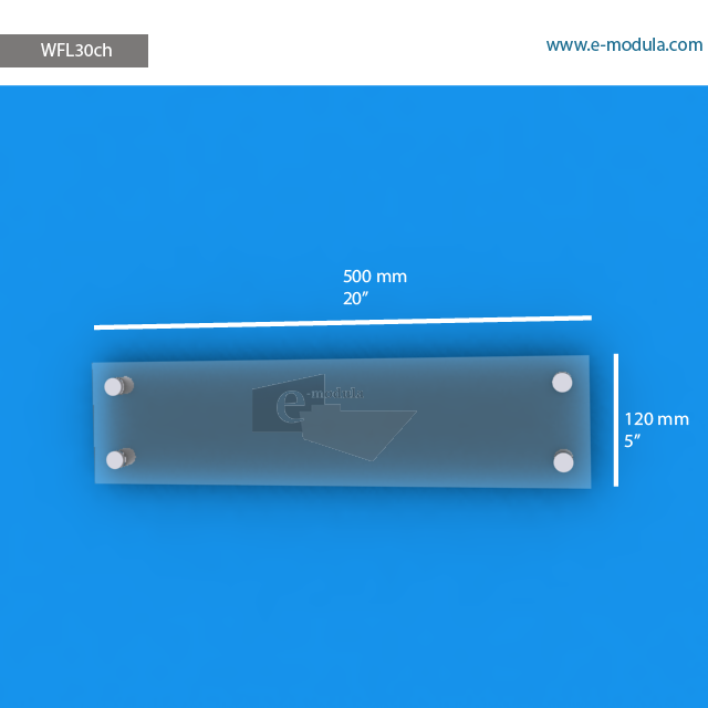 WFL30ch - 50 cm de ancho x 12 cm de alto