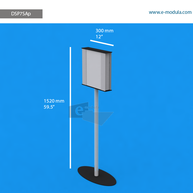 DSP7SAp - 152 cm de alto x 30 cm de ancho