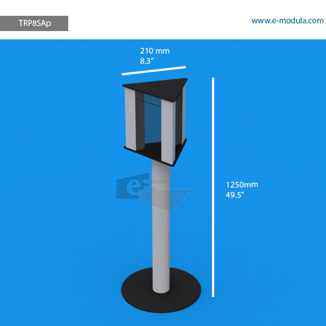 TRP8SAp - 125 cm de alto x  21 cm de ancho