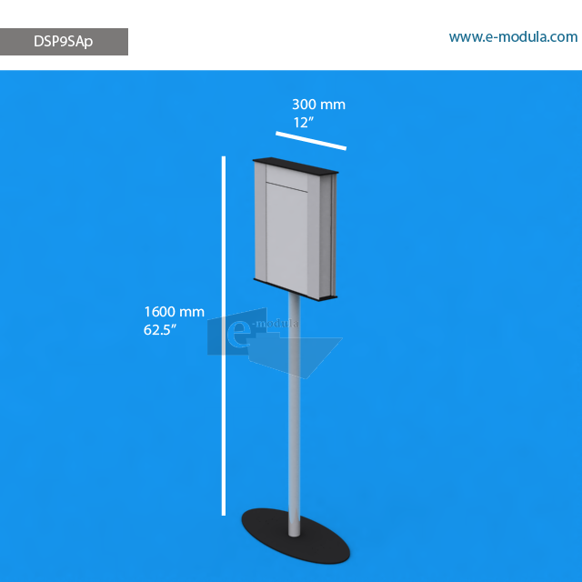 DSP9SAp - 160 cm de alto x 30 cm de ancho