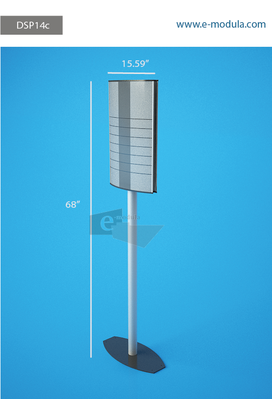 DSP14c-40cm de Ancho por 173cm de alto
