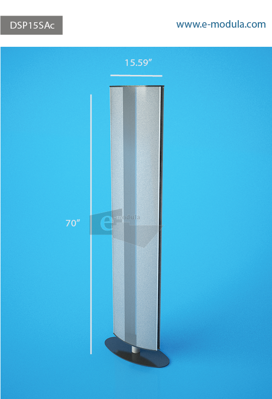 DSP15SAc-40cm de Ancho por 178cm de alto