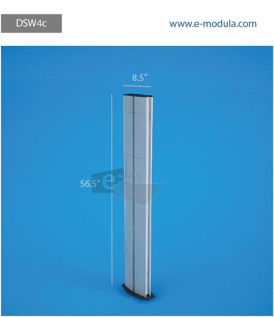 DSW4c-21.5cm de Ancho por 144.2cm de alto