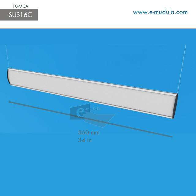SUS16c - 86 cm de ancho por 10 de alto