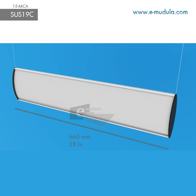 SUS19c - 71 cm de ancho por 15 de alto