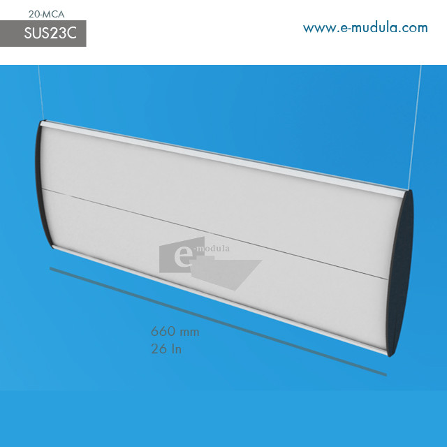 SUS23c - 66 cm de ancho por 20 de alto