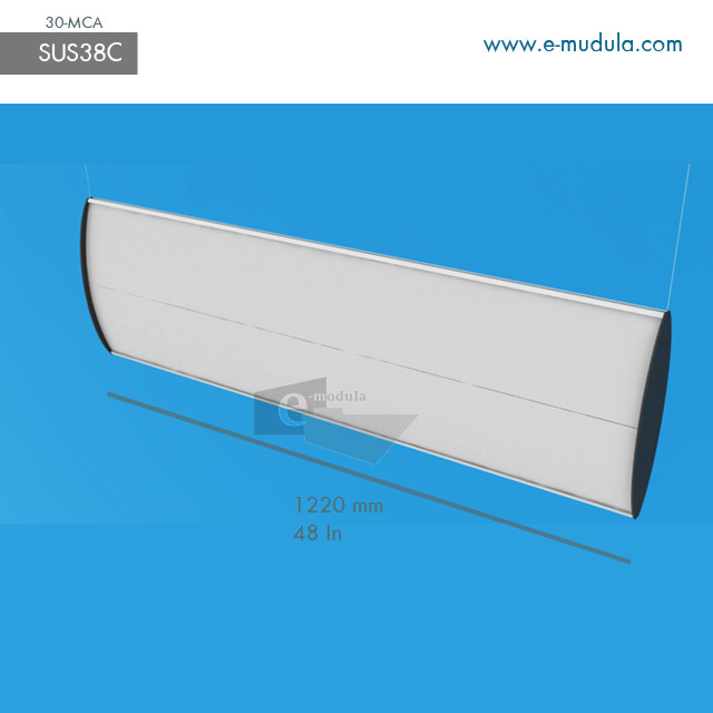 SUS38c - 122 cm de ancho por 30 de alto
