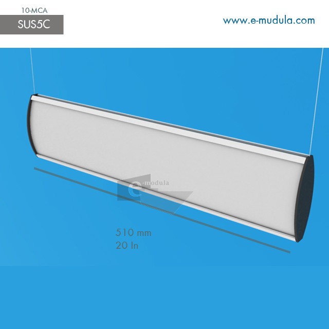 SUS5c - 51 cm de ancho por 10 de alto