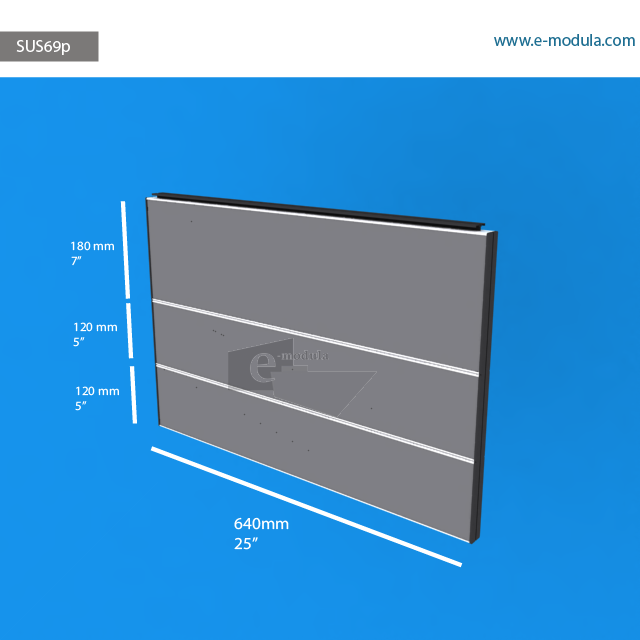SUS69p - 64 cm de ancho x 42 cm de alto