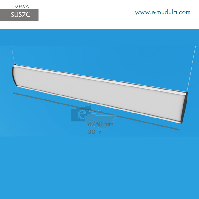 SUS7c - 76 cm de ancho por 10 de alto