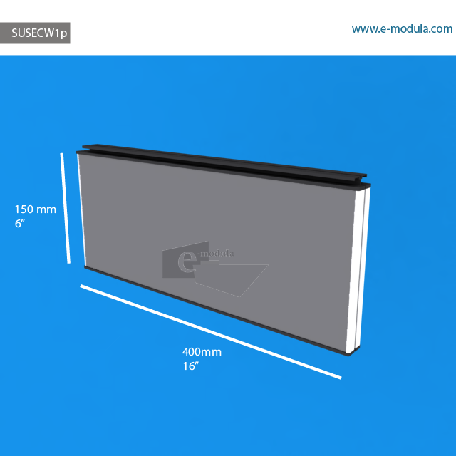 SUSECW1p - 15 cm de alto x 40 cm de ancho