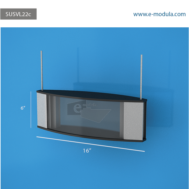 SUSVL22c-40cm de ancho por 15.2cm de alto