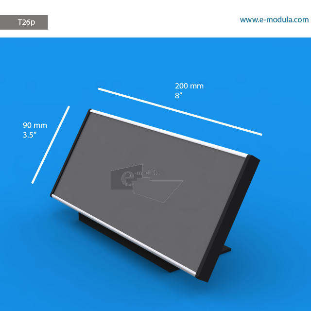 T26p - 20 cm de ancho x 9 cm de alto