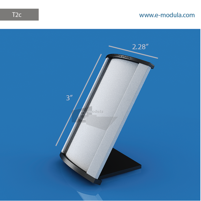 T2c- 5cm de Ancho por 7.6cm de alto