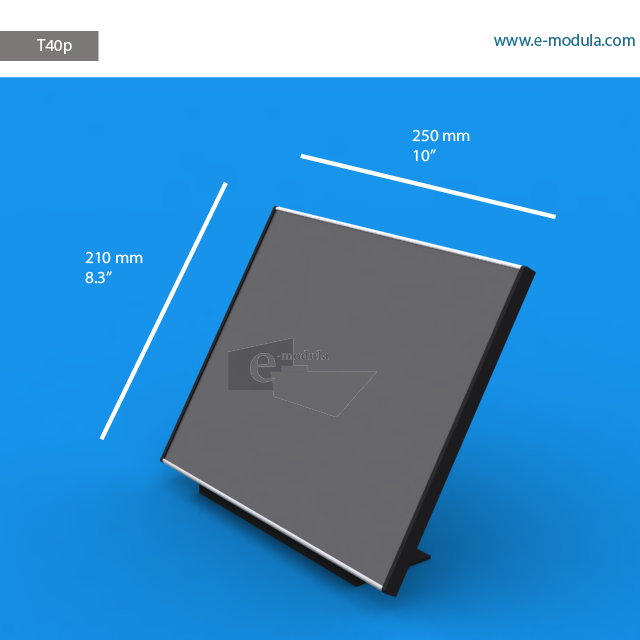 T40p - 25 cm de ancho x 21 cm de alto