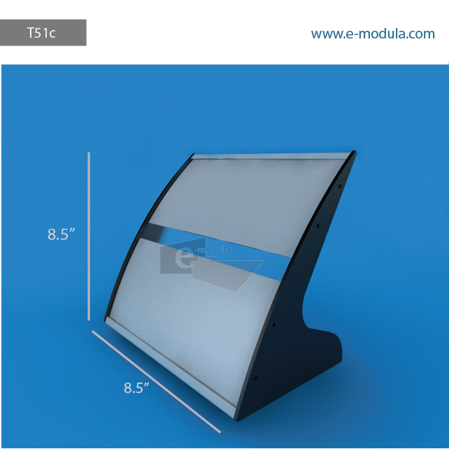 T51c-21.5cm de alto por 20cm de ancho