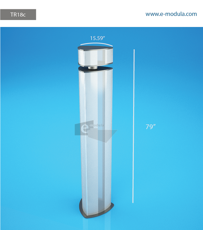 TR18c-39 cm de Ancho por 201 cm de alto