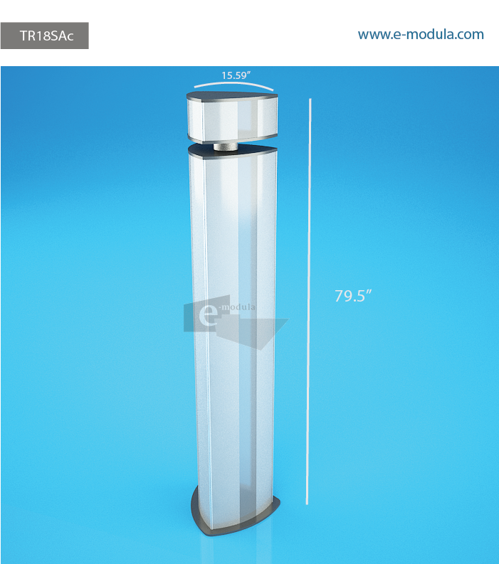 TR18SAc-39 cm de Ancho por 201 cm de alto