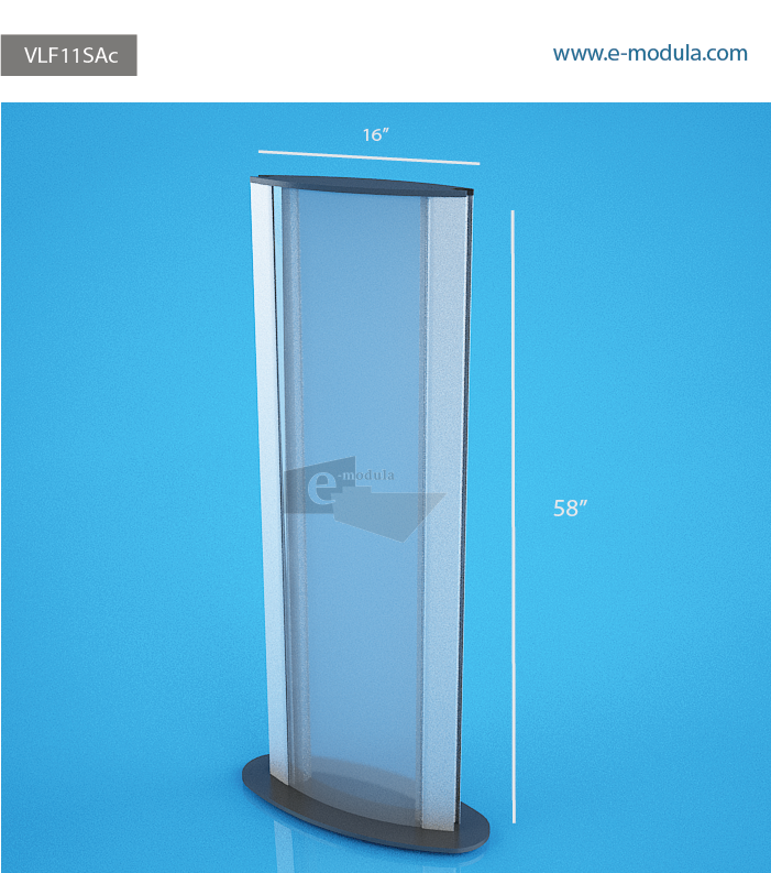 VLF11SAc-40cm de Ancho por 147cm de alto