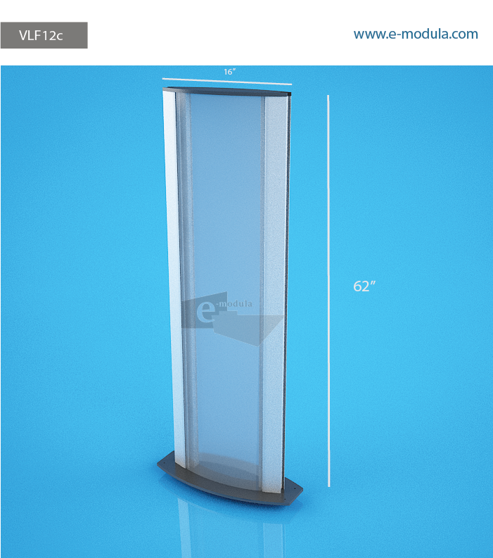 VLF12c-40cm de Ancho por 157cm de alto