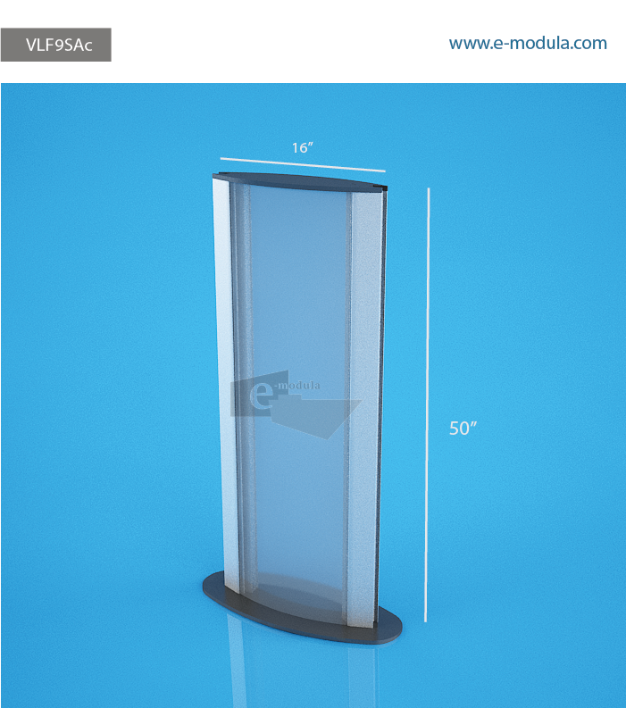 VLF9SAc-40cm de Ancho por 127cm de alto