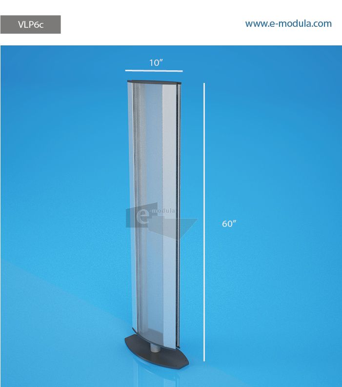 VLP6c-25cm de Ancho por 152cm de alto