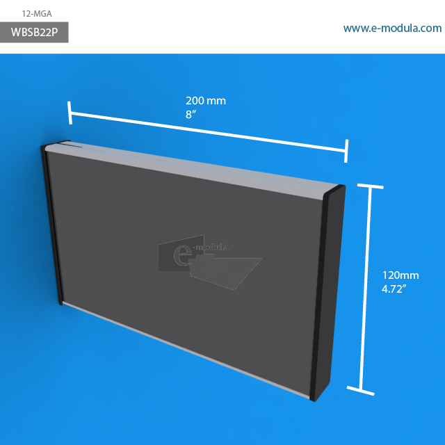 WBSB22p - 20 cm de ancho x 12 cm de alto