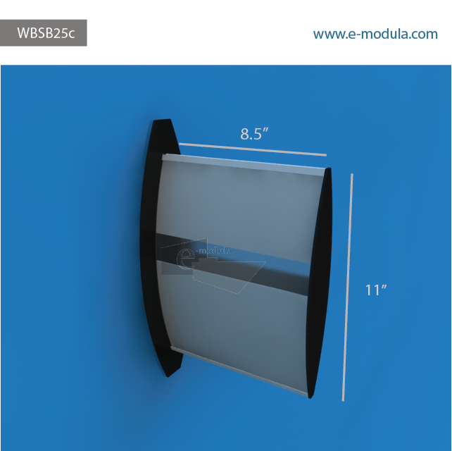 WBSB25c-28cm de alto por 22cm de ancho
