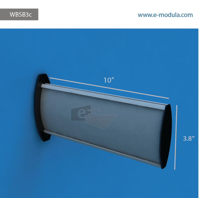  WBSB3c-10cm de alto por 25cm de ancho
