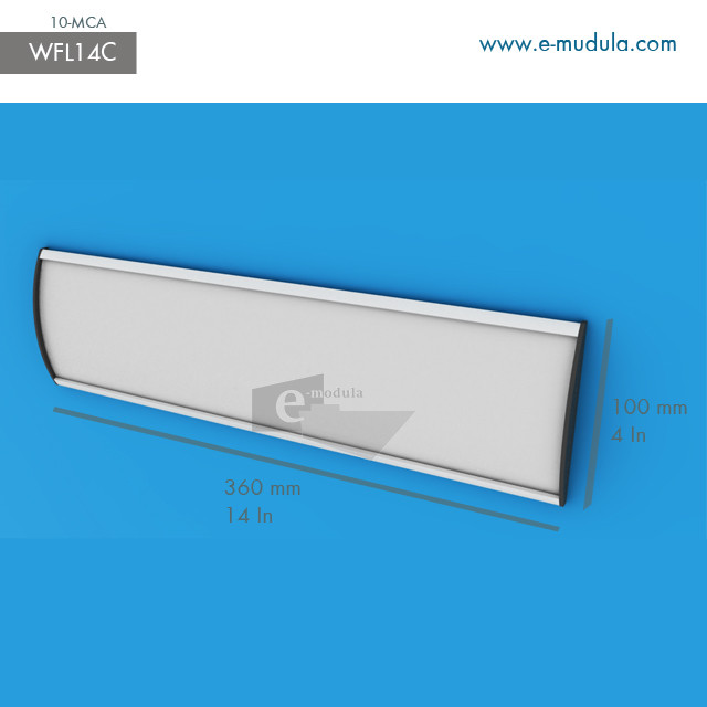 WFL14c - 36 cm de ancho por 10 de alto