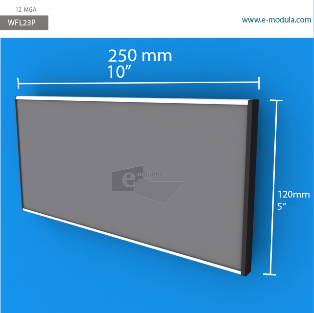 WFL23p - 25 cm de ancho x 12 cm de alto