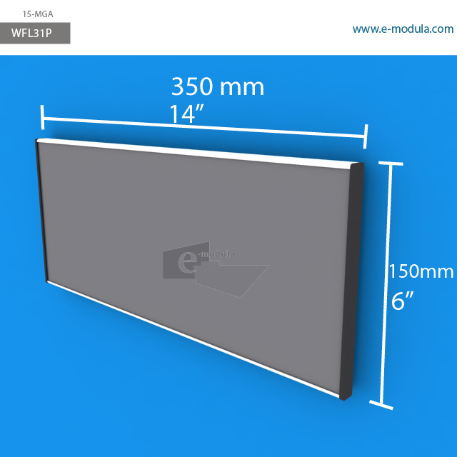 WFL31p - 35 cm de ancho x 15 cm de alto