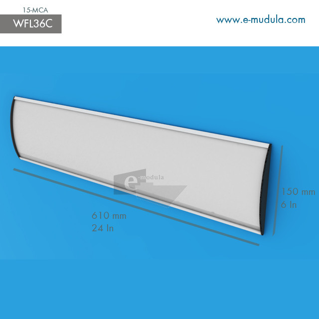 WFL36c - 61 cm de ancho por 15 de alto