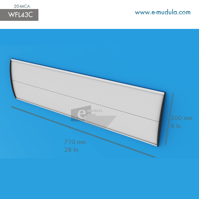 WFL43c - 71 cm de ancho por 20 de alto