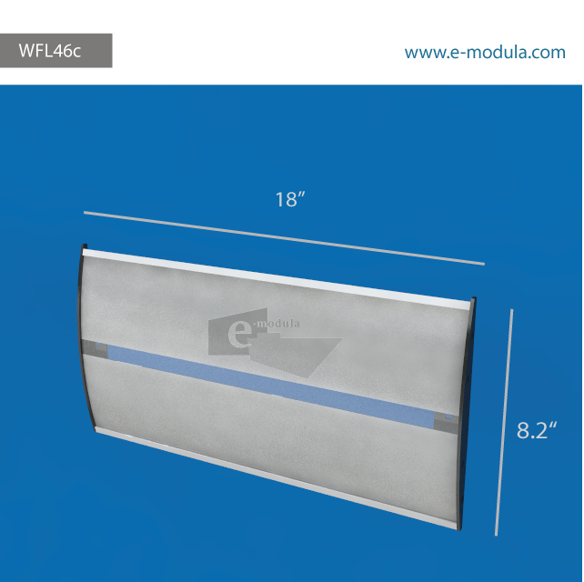WFL46c-21cm de alto por 45.7cm de acho