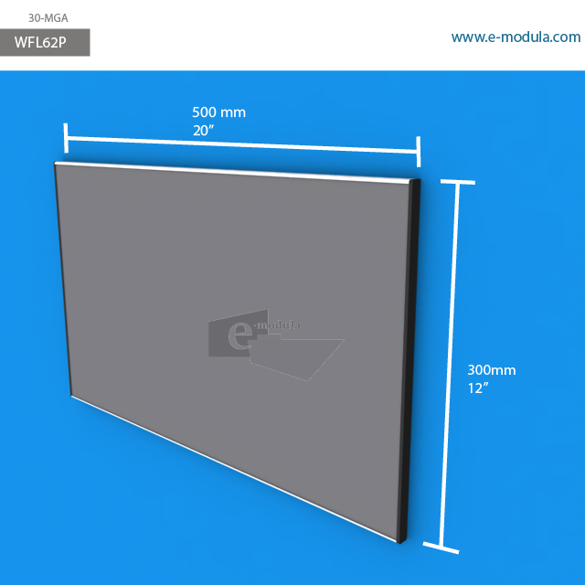 WFL62p - 50 cm de ancho x 30 cm de alto