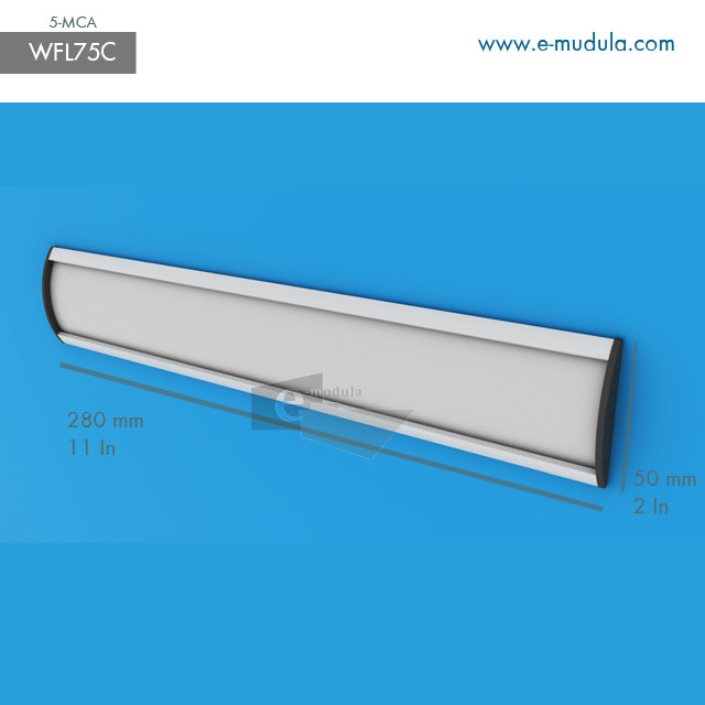 WFL75c - 28 cm de ancho por 5 de alto