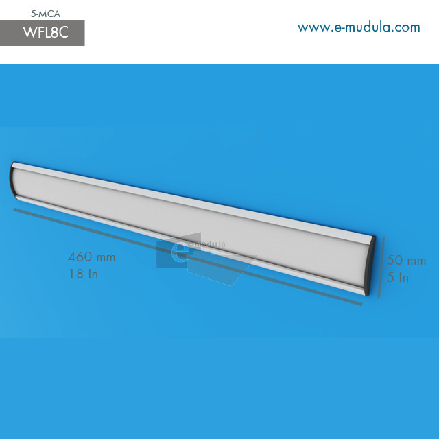WFL8c - 46 cm de ancho por 5 de alto