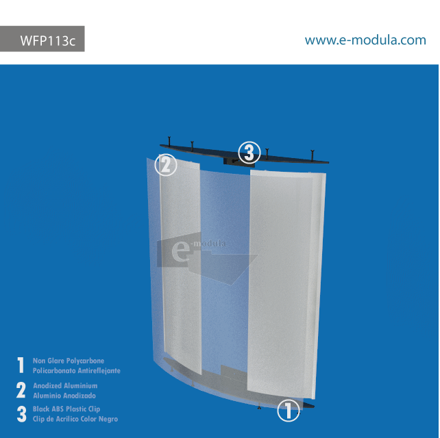 WFP112c-40cm de Ancho por 45cm de alto