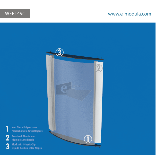 WFP149c-60cm   de Ancho por 101cm de alto