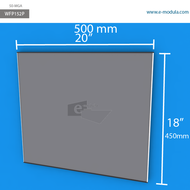 WFP152p - 45 cm de alto x 50 cm de ancho