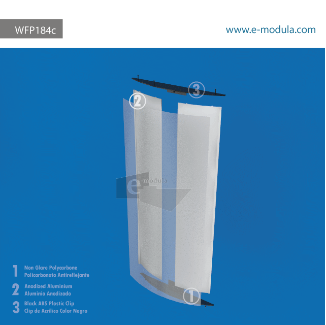 WFP184c-36cm de Ancho por 80cm de alto