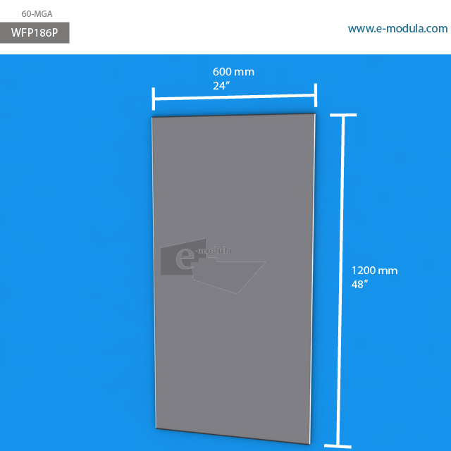 WFP186p - 120 cm de alto x 60 cm de ancho