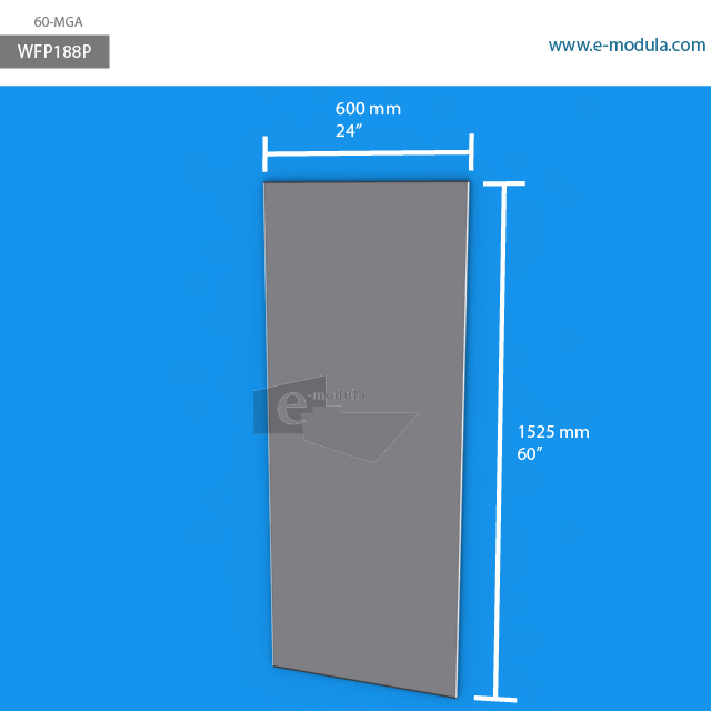 WFP188p - 152.5 cm de alto x 60 cm de ancho