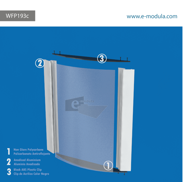 WFP193c-43cm de Ancho por 71cm de alto
