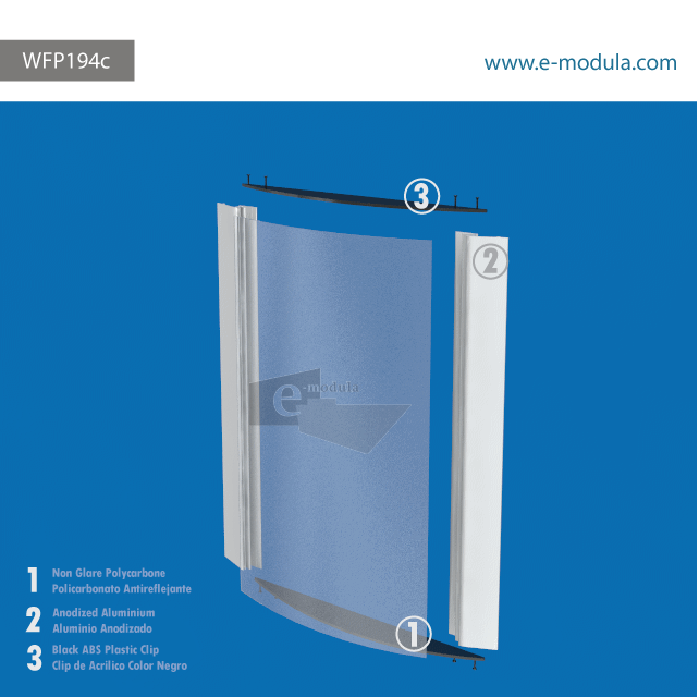 WFP194c-43cm de Ancho por 81cm de alto