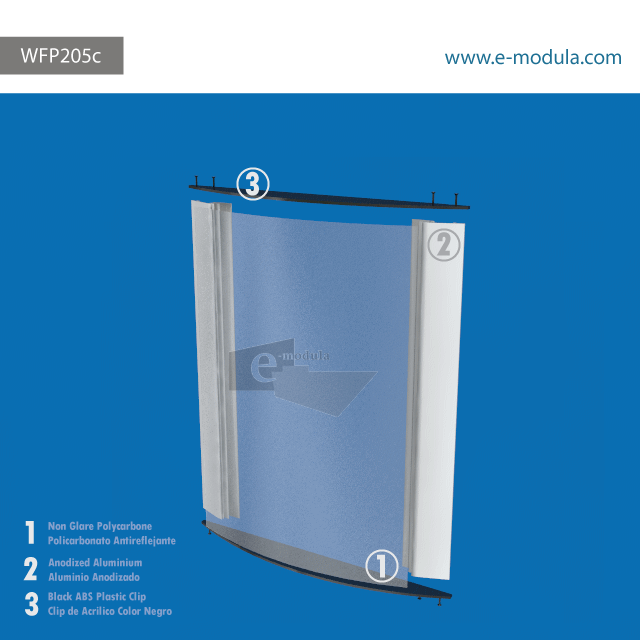 WFP205c-56cm  de Ancho por 71cm de alto